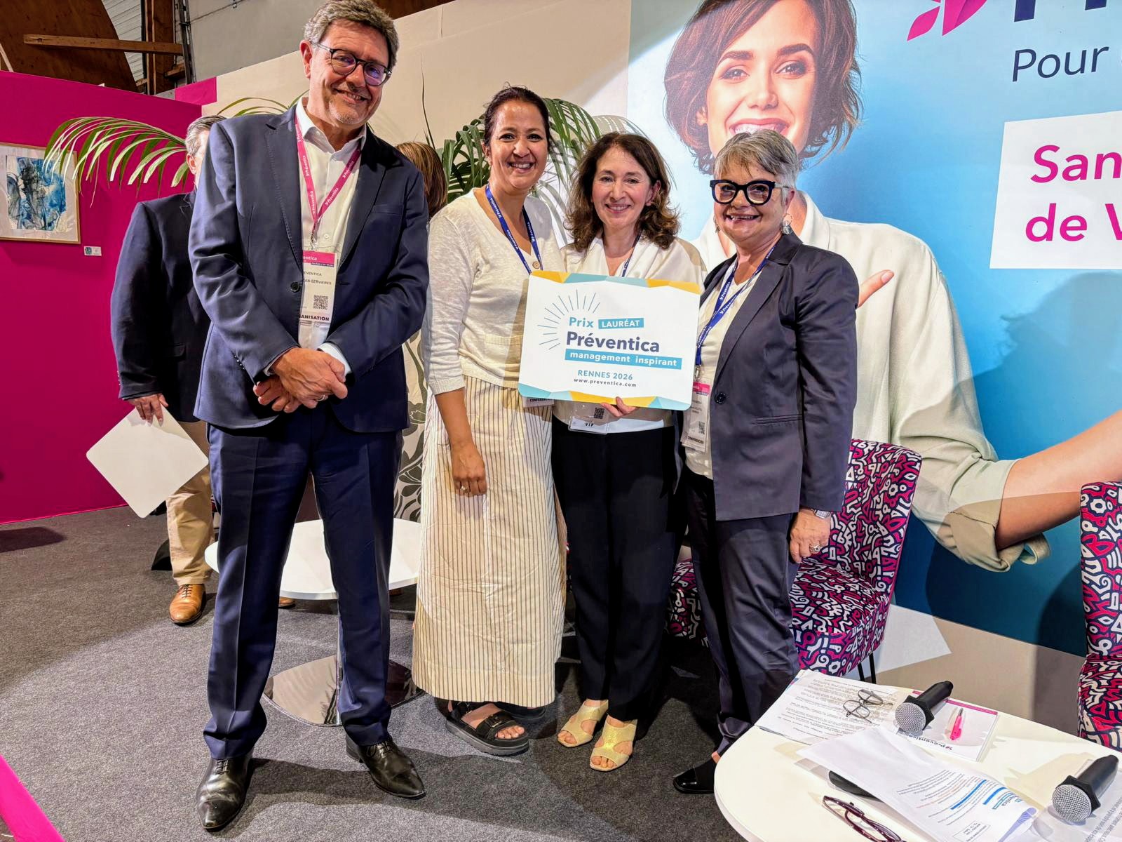 Mutuelle Mip remporte le Prix Préventica du Management Inspirant 2026 !