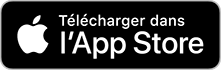 Badge Apple télécharger dans l'App Store